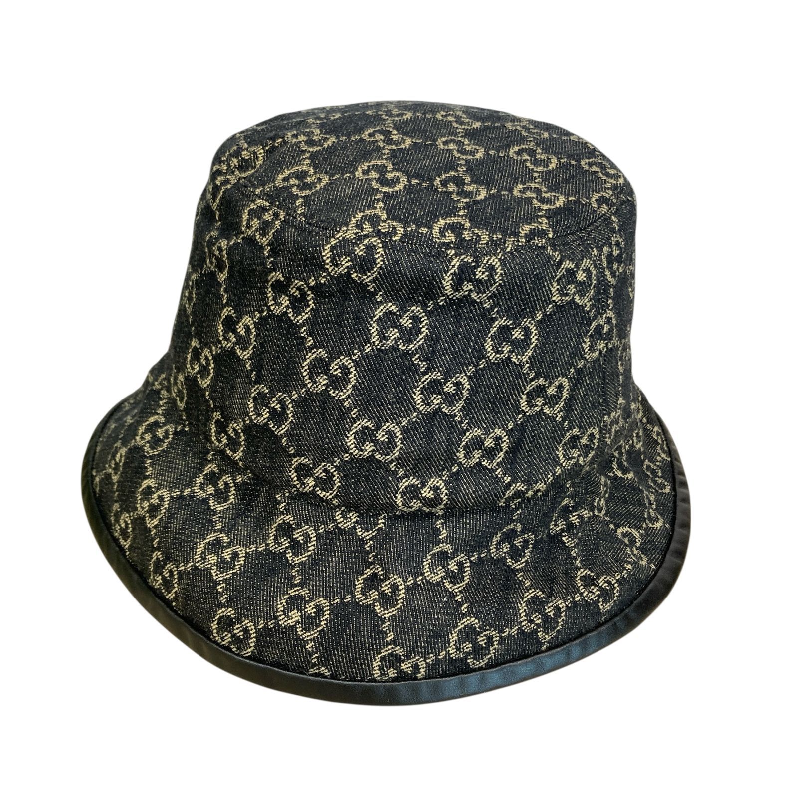 GUCCI グッチ GG デニム バケットハット size S 57cm 576371 3HAF8 メンズ レディース ユニセックス 帽子 バケハ PAWNSHOPRiZ パウンショップリズ