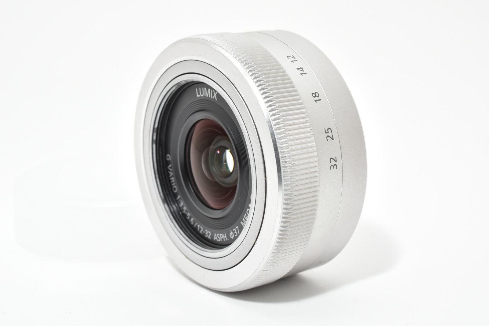 パナソニック Panasonic LUMIX G VARIO 12-32mm F3.5-5.6 ASPH. MEGA O.I.S. シルバー LL38 5818