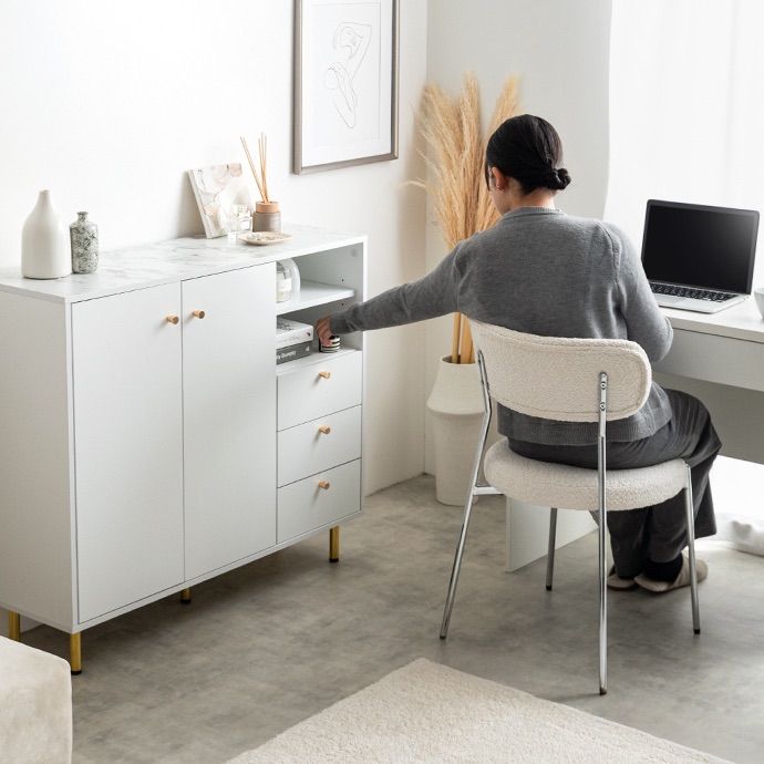 【新品】【幅100cm】Camila キャビネット 幅100cm】Camila キャビネット - メルカリ