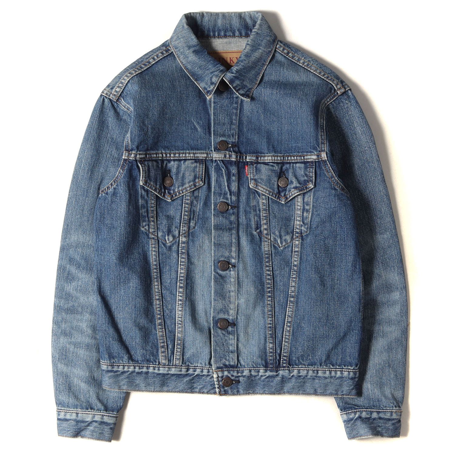 HYSTERIC GLAMOUR ヒステリックグラマー ジャケット サイズ:S 3rd タイプ 13oz セルビッジ デニム トラッカージャケット 02203AB12 アウター ブルゾン サード Gジャン ライトインディゴブルー 日本製 ブ