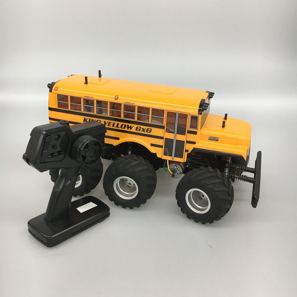【未使用】TAMIYA KING YELLOW 6×6 ラジコン Tamiya King Yellow 6x6 G6-01 1/18 Monster Truck Kit