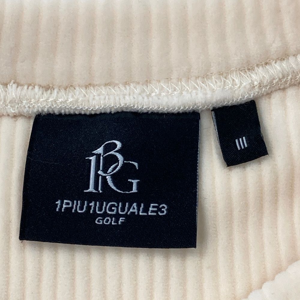 サイズ：3 1PIU1UGUALE3 GOLF GRB087 スウェット ホワイト系 