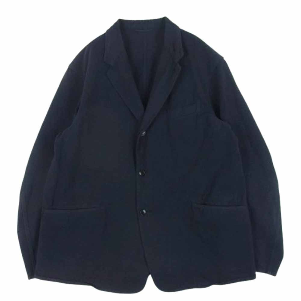 COMOLI コモリ 20aw S03-01001 製品染め テーラード ジャケット ネイビー系 3