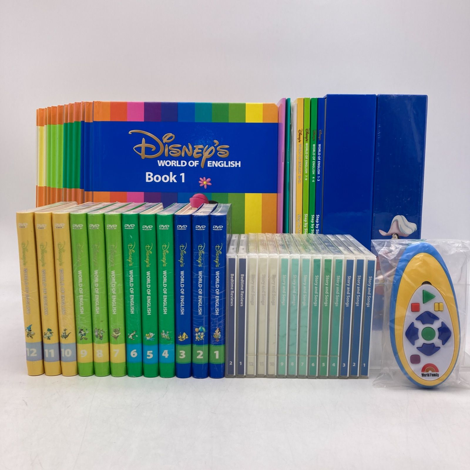 16年購入 ディズニー英語システム メインプログラム 2016年購入 メインプログラムセット 絵本 CD DVD24枚 新子役