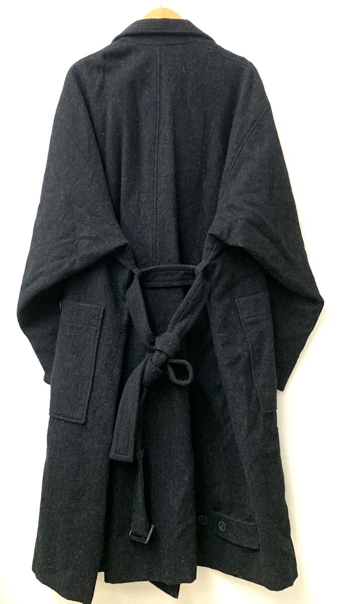 ESSAY / GURKHA COAT/コート/S/ウール/BLK/無地/es11c-01// エッセイ ESSAY グルカコート GURKHA COAT ES11C-01 ジャケット 無地