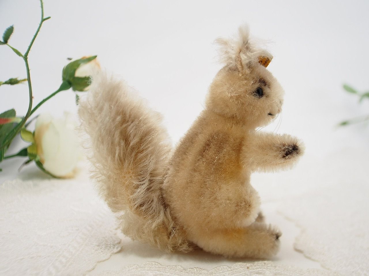 配送員設置 シュタイフ Possy Squirrel リスのポッシー 大 STEIFF