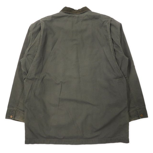 L.L.Bean ハンティングジャケット カバーオール XXL カーキ コットン 