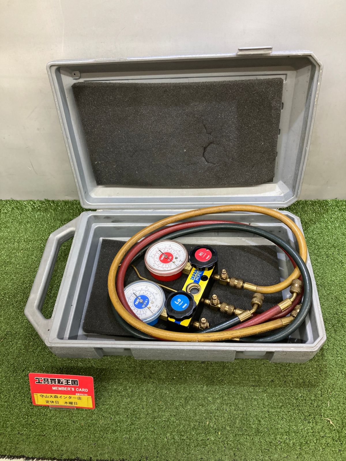 中古品】【0921】☆TASCO TA141A-1 TA140 ゲージマニホールド