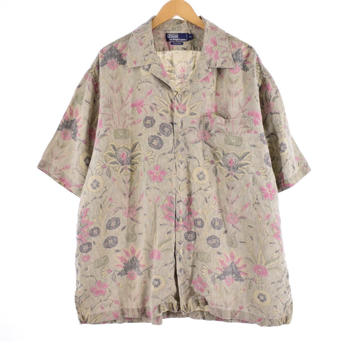 Polo by Ralph Lauren 花柄シャツ 半袖 中古・古着通販】POLO RALPH LAUREN (ポロ・ラルフローレン) 花