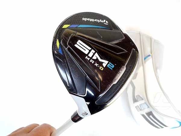 女性用 テーラーメイド SIM2 MAX-D フェアウェイウッド TENSEI BLUE TM40 3w 16度 A 日本仕様