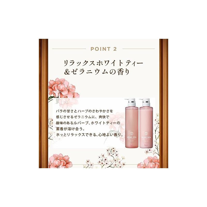 h&s 深体験ヘッドスパ シャンプー・トリートメントポンプセット 435g+