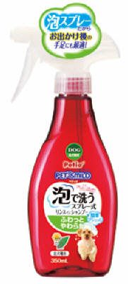 同梱不可 36個セット ペティオPスマイルド泡で洗うリンスインシャンプーふわっとやわらか全犬種用350mL