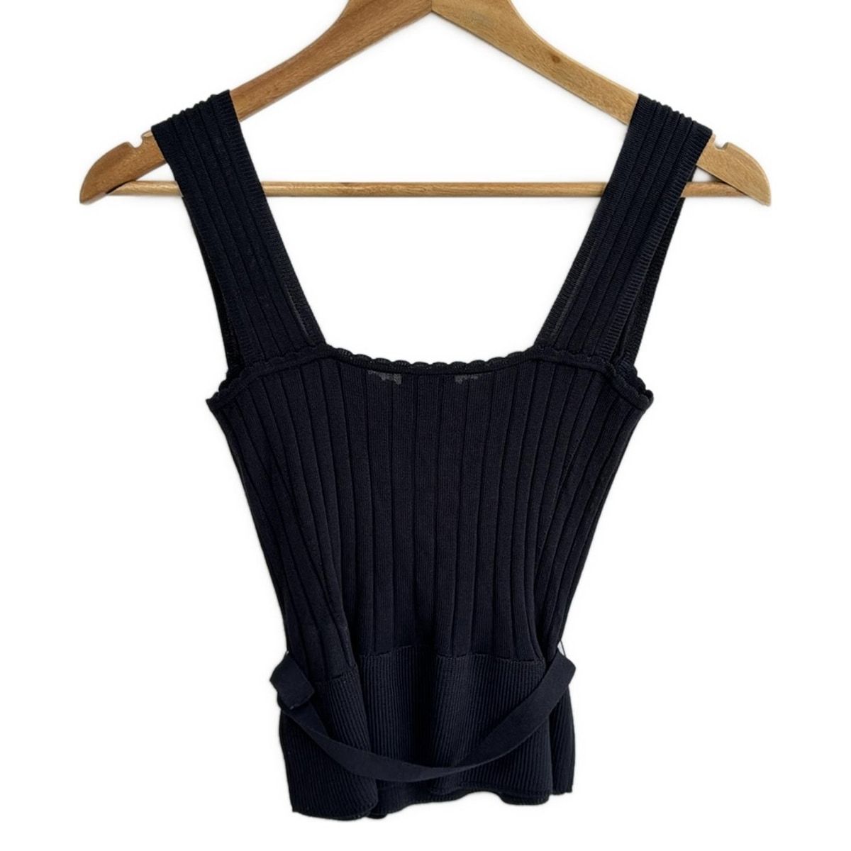 HAKUJI チャコール タンクトップ ツイストデザイン HAKUJI チャコール タンクトップ ツイストデザイン HAKUJI（ハクジ）の