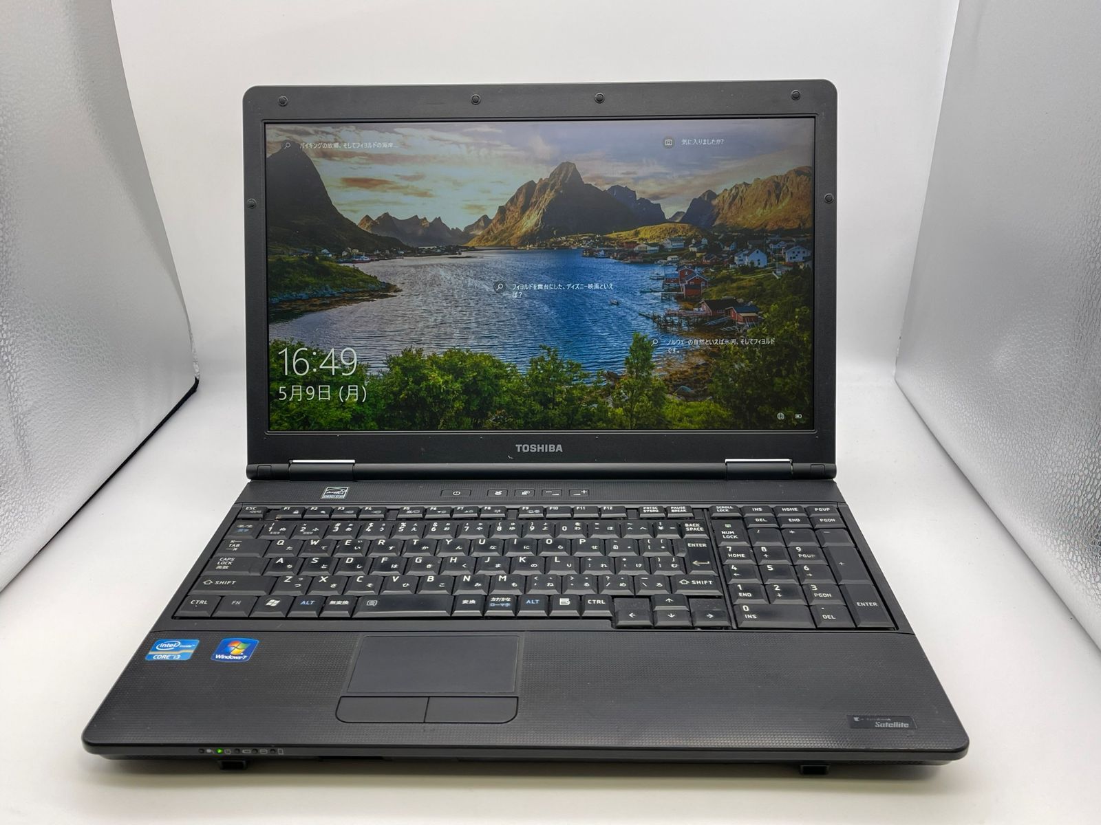 東芝ノートパソコン/MSオフィス付/SSD256GB/4GB