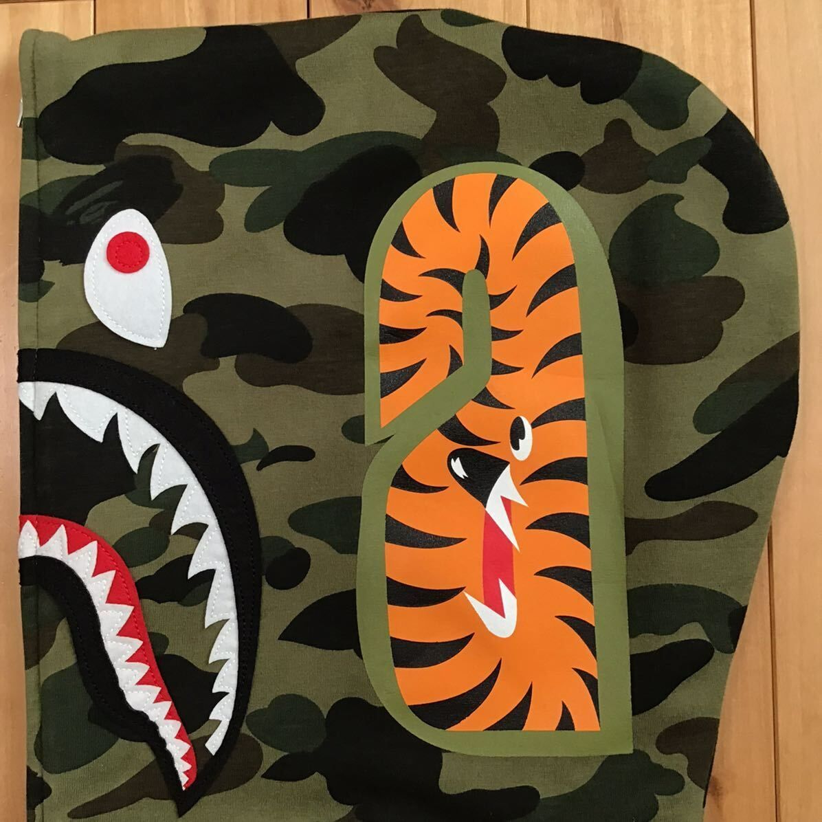 Windstopper 1st camo シャーク パーカー Lサイズ shark full zip 