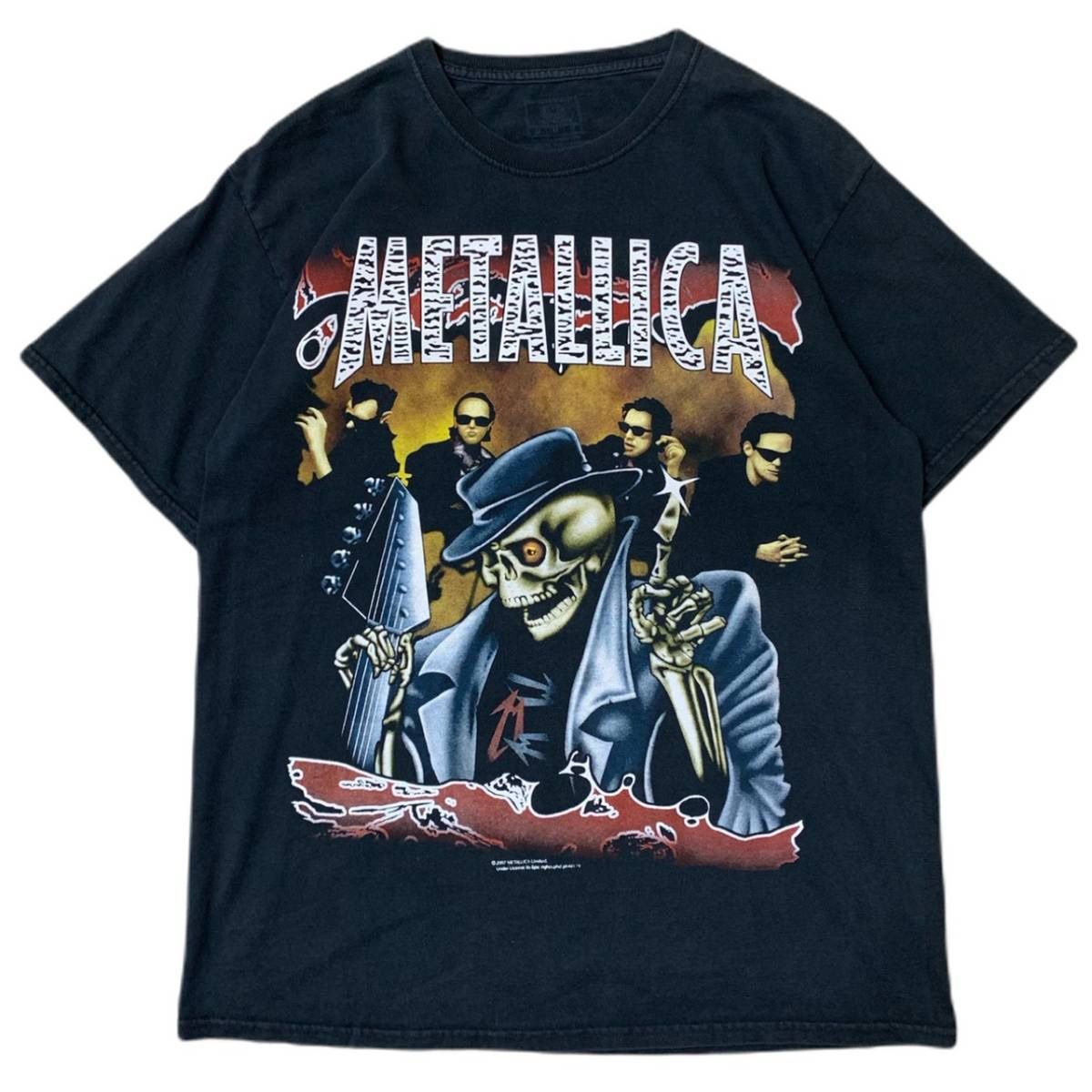 METALLICA メタリカ ロック バンド バンT ロックT tシャツ M - メルカリ