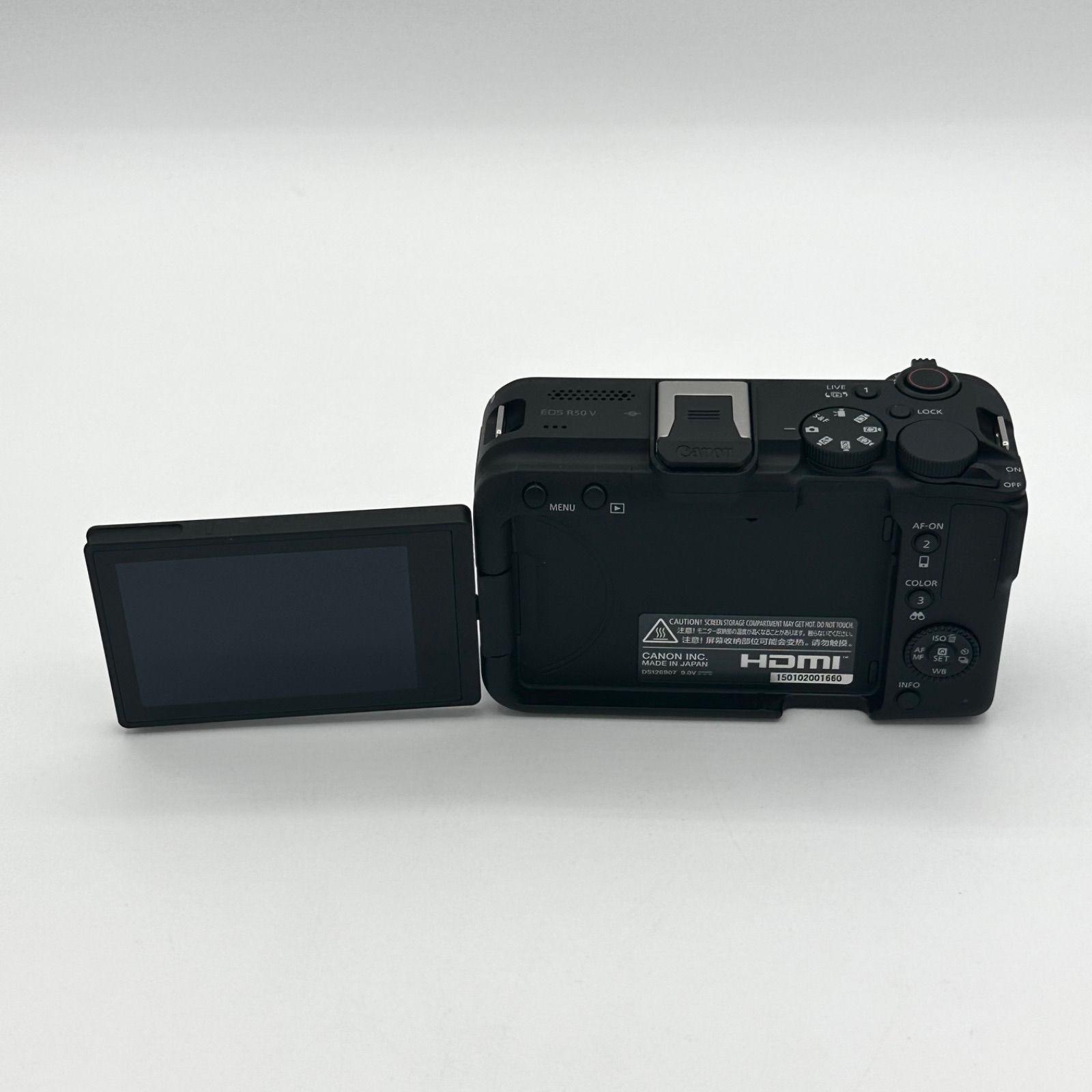 1000ショット以下】キヤノン デジタル一眼カメラ EOS R50V BODY(レンズ 