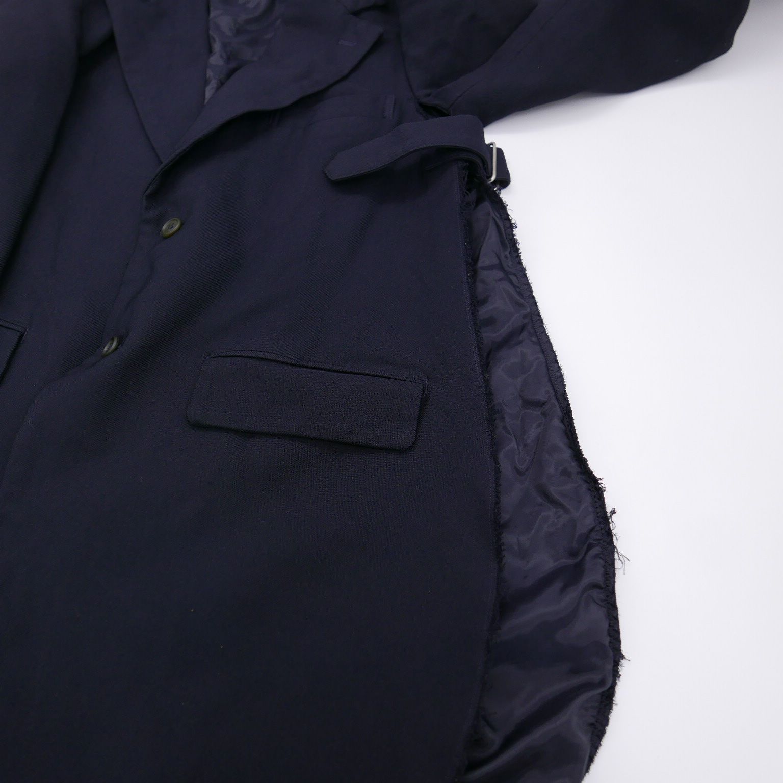 未使用級✨️ディオールオム　サマーウールテーラードジャケットXL2Bアンコン 紺 楽天市場】古着 COMME des GARCONS HOMME コムデギャルソンオム