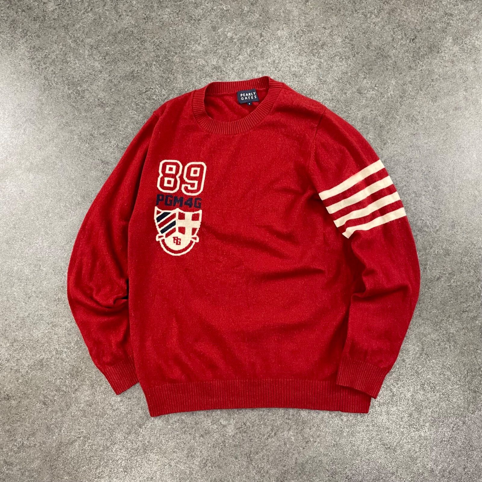 PEARLY GATES PGM4G パーリーゲイツ ゴルフウェア 長袖 カシミヤ