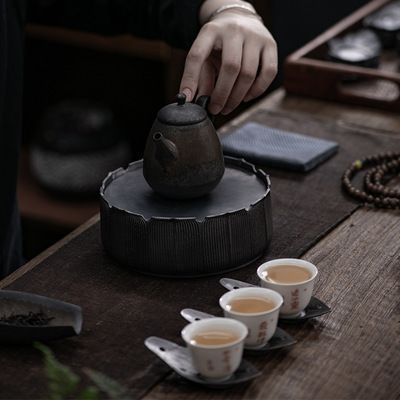 錫製茶盤