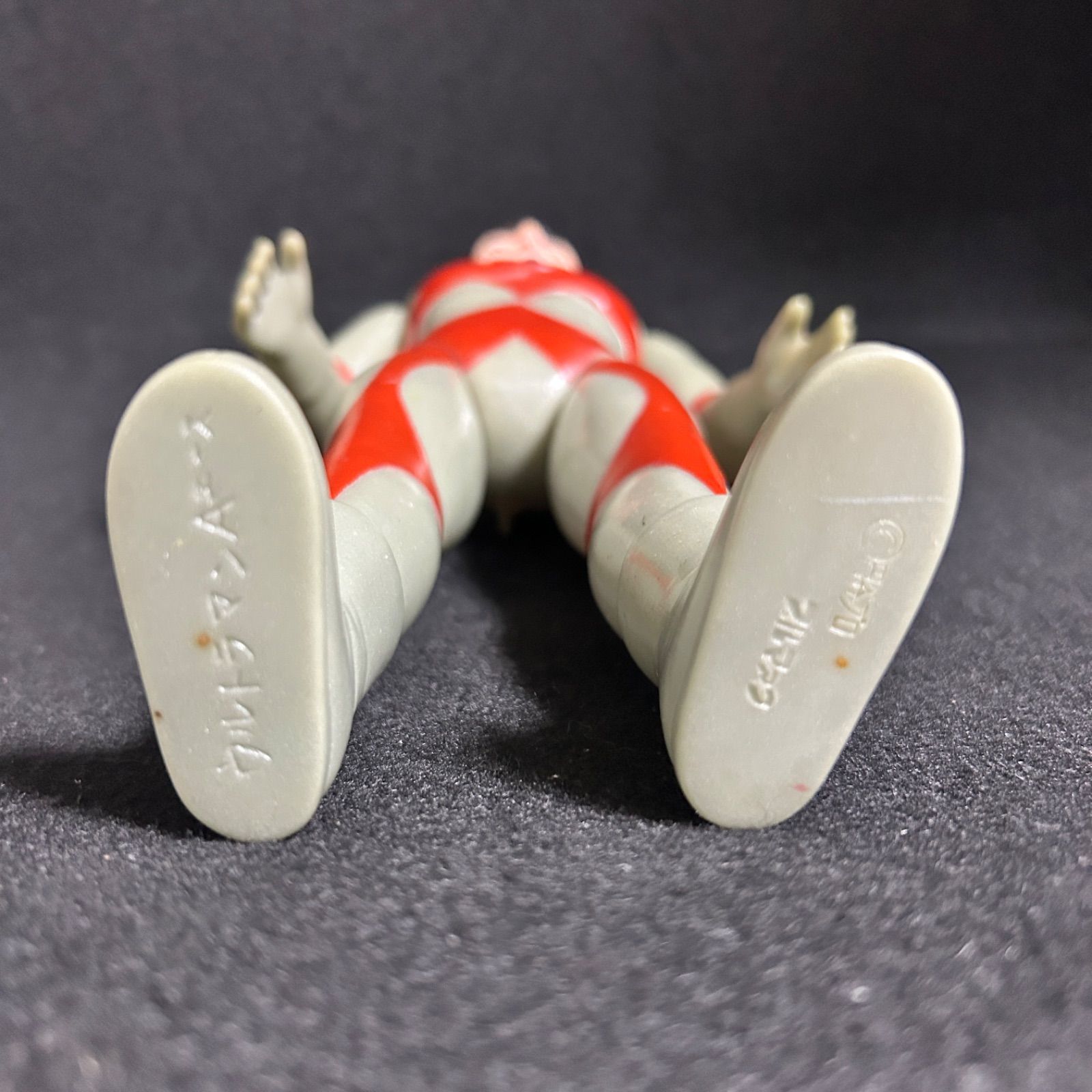 最終値下げ　希少　ウルトラマンA 面取れ　ソフビ フィギュア 昭和　レトロ ブルマァク ウルトラマンエース A ソフビ 面取れ 面替え 当時物