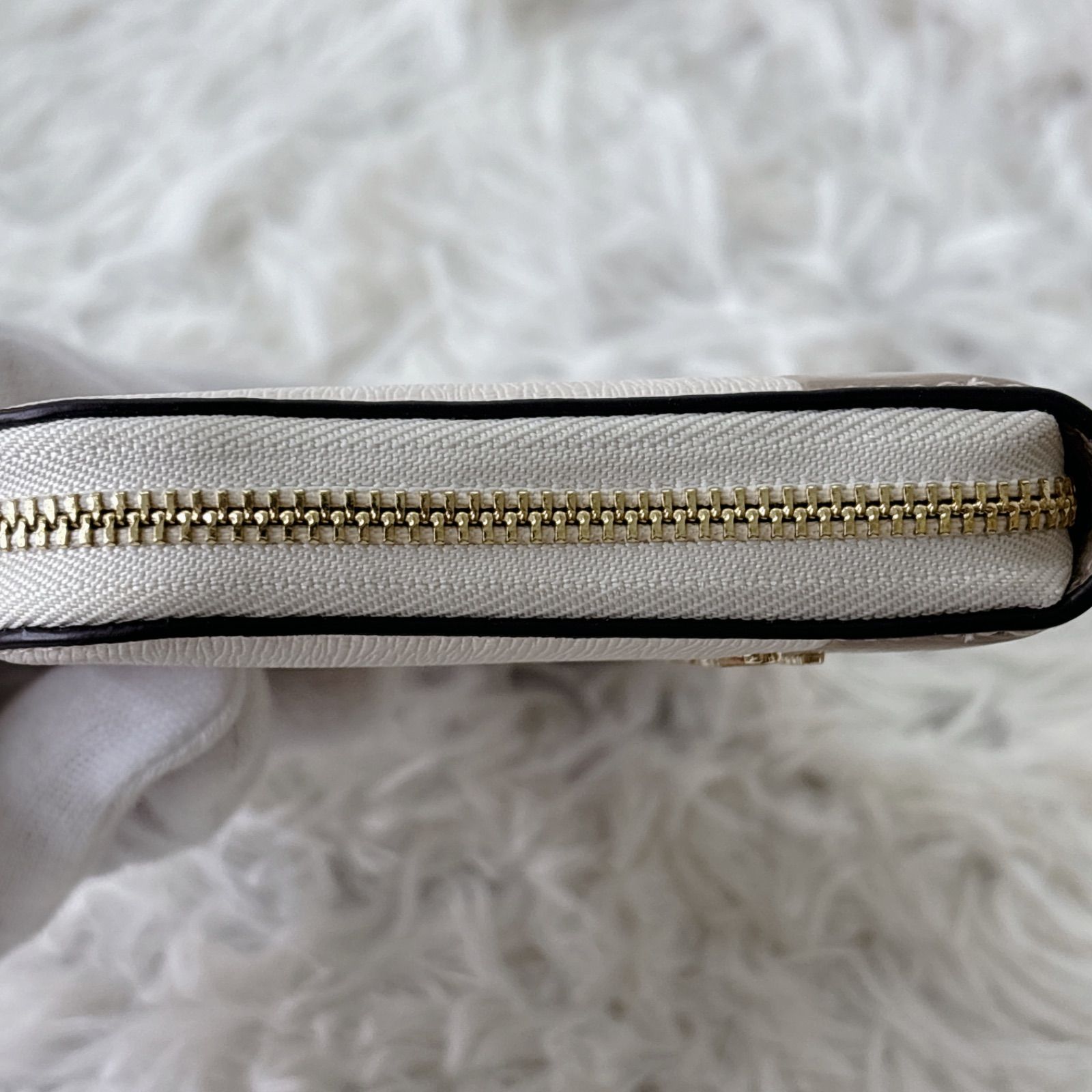 新品未使用品 kate spade 長財布 ホワイト/ベージュ レディース - メルカリ