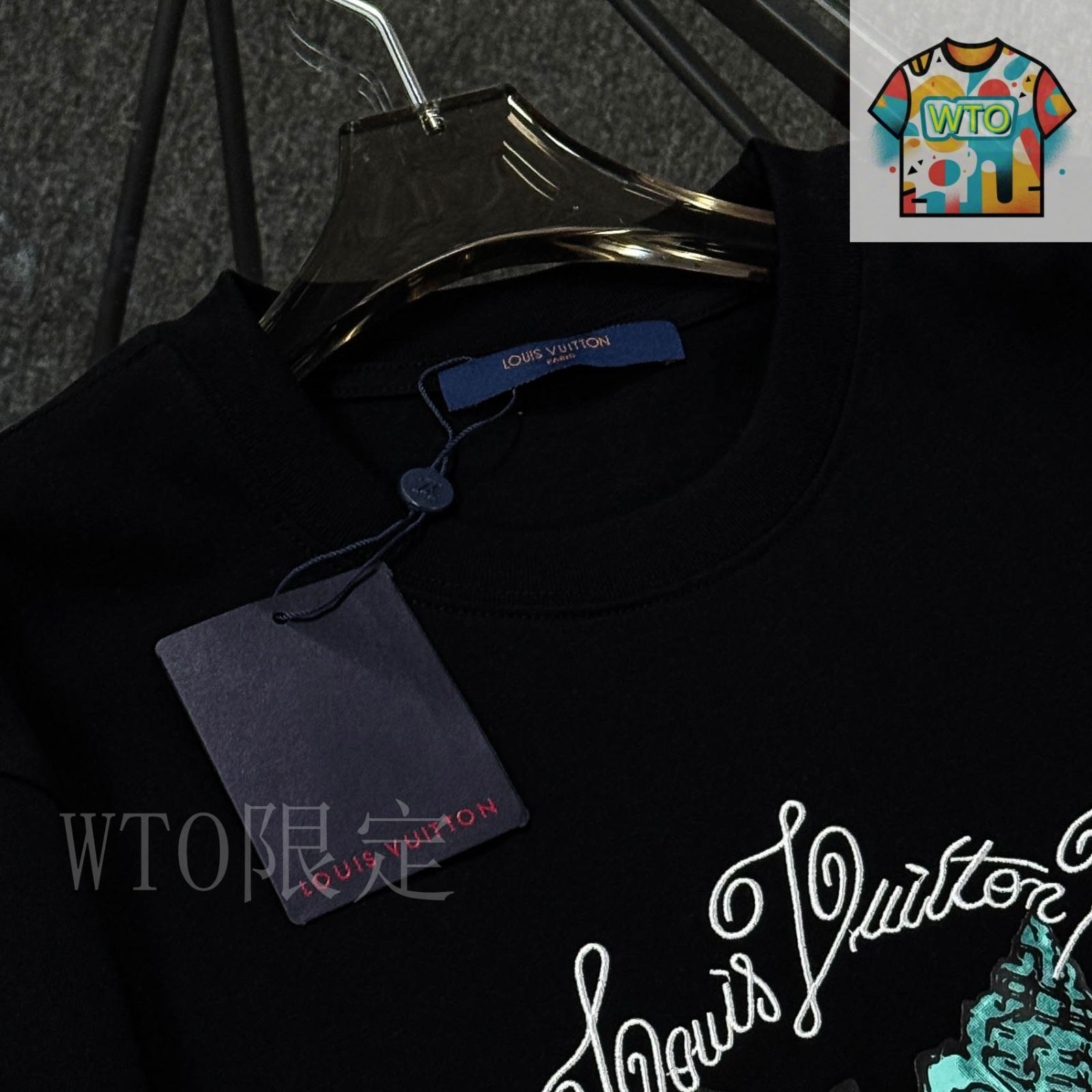 25AW★Louis Vuitton★スカーフプリントTシャツ 今日特価】LOUIS VUITTON プリント刺繍 T シャツ - メルカリ