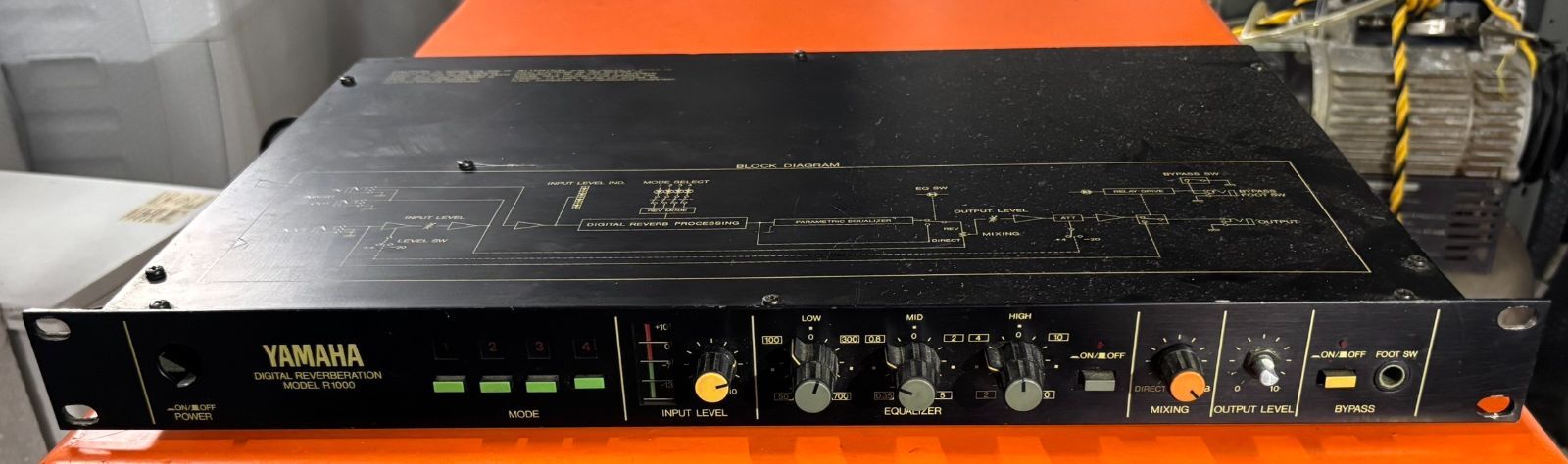 YAMAHA R1000 DIGITAL REVERBERATION デジタルリバーブ ヤマハ ジャンク