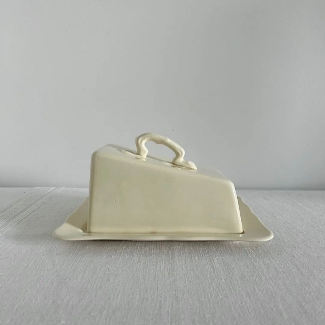 |金継ぎにもおすすめです| 英国 Mason s butter case ヴィンテージ メイソンズ バターケース