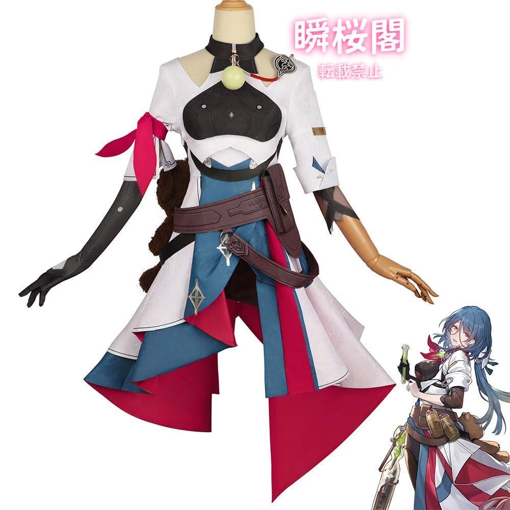 新発売 新発売 崩壊 スターレール コスプレ衣装 人気キャラ 御空 衣装 可愛い ユニフォーム 学園祭 クリスマス 仮装 コスチューム 演出服 ハロウセーバル ウイッグ ハロウィン CS0926BJ