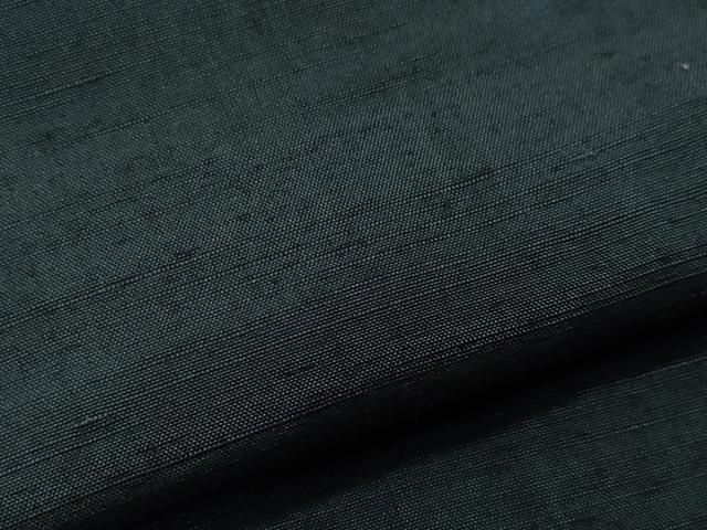 黒緑色 正絹