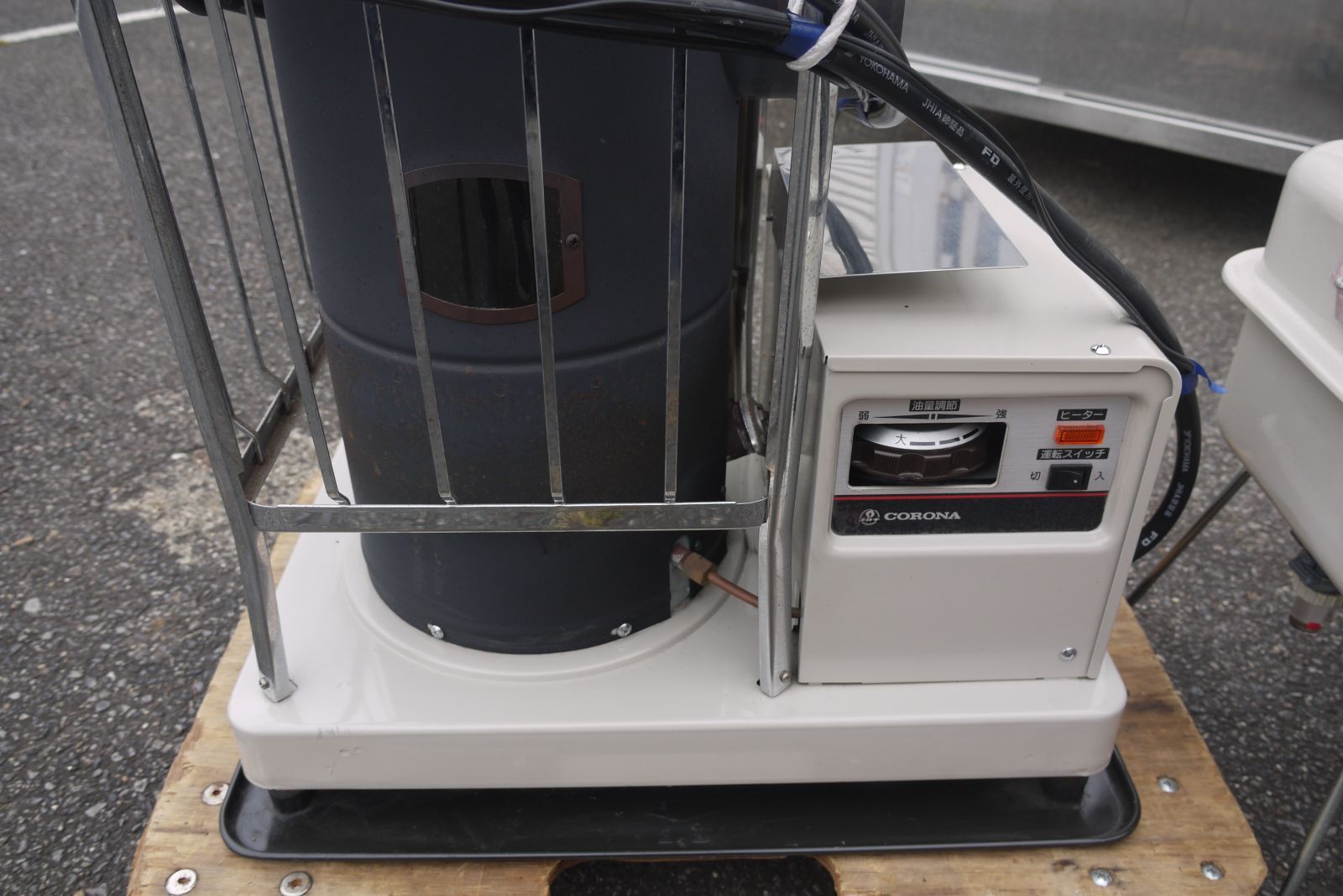 コロナ 煙突式石油ストーブ 2016年製 SV-1012BD タンク付き 店頭引き取り