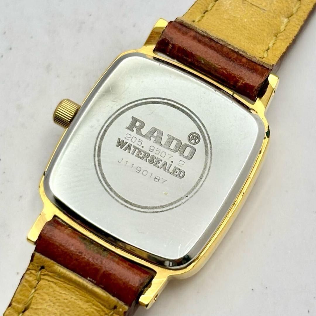 【稼動】 ラドー 腕時計 112.5165.2 ゴールド メンズ 新品電池 ラドー 腕時計 メンズ 電池新品 稼動】 ラドー 腕時計 112.5165.2