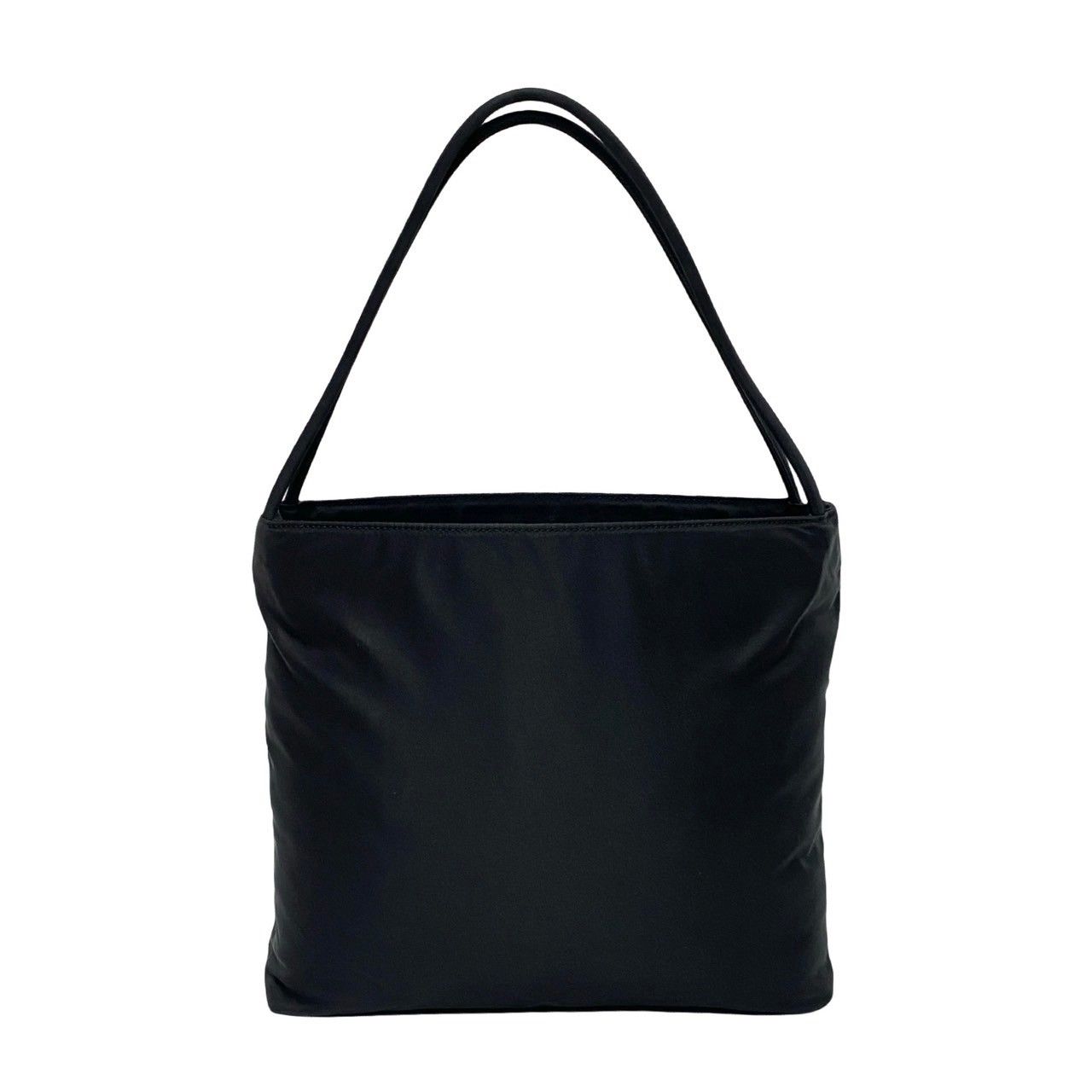 ほぼ未使用 希少品 PRADA プラダ 三角ロゴ 金具 ナイロン ミニ