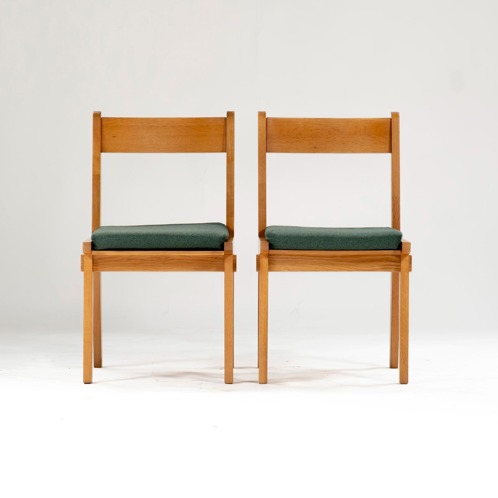 unico ウニコ 「CORSO/コルソ」 オーク材ダイニングチェア 2脚セット