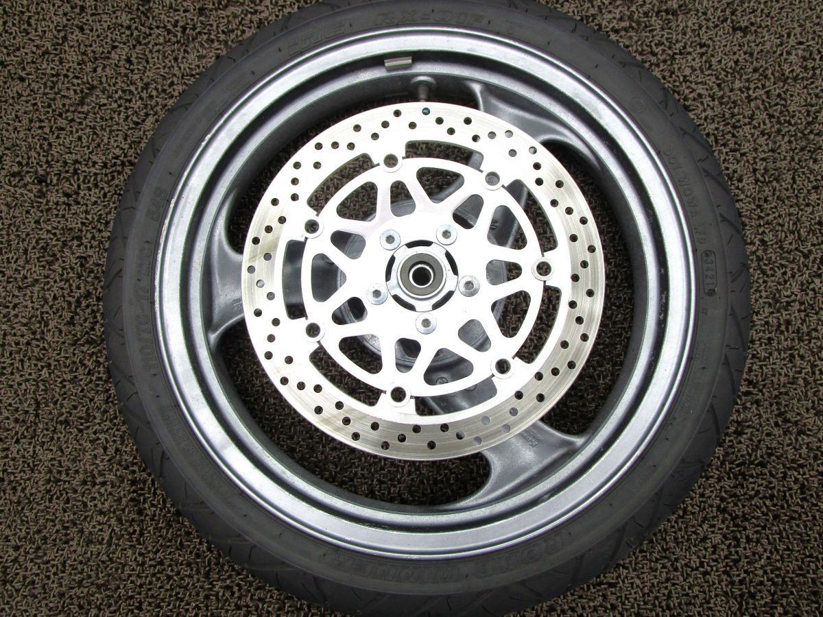 バリオス フロントホイール ディスク □A72 ZR250A カワサキ ZX250CE BALIUS キャブ車
