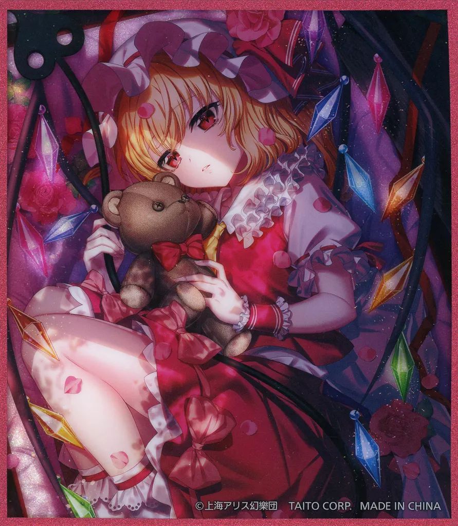 中古】雑貨 フランドール・スカーレット 描き下ろしアクリル色紙