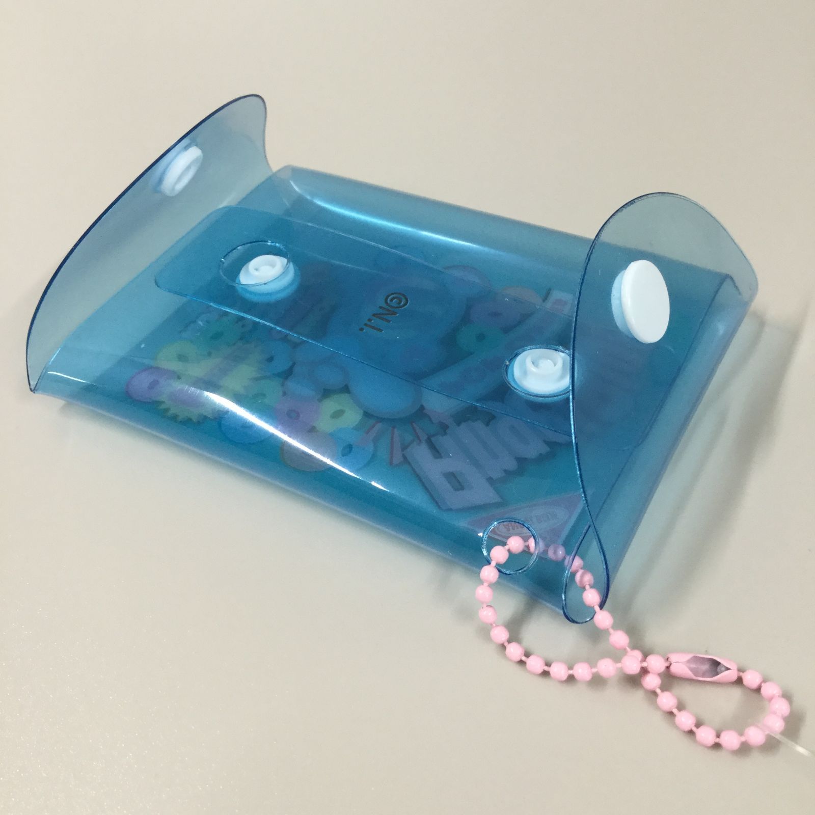 g051【新品・未使用品】Angel Blue エンジェルブルー クリアポーチ2点