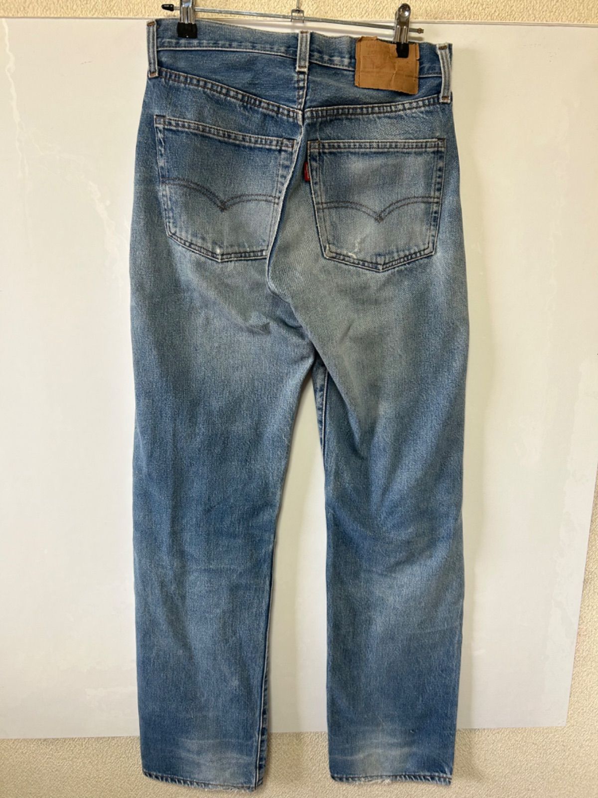 リーバイス501 刻印555 W29 90s BIGE 赤耳バレンシア工場