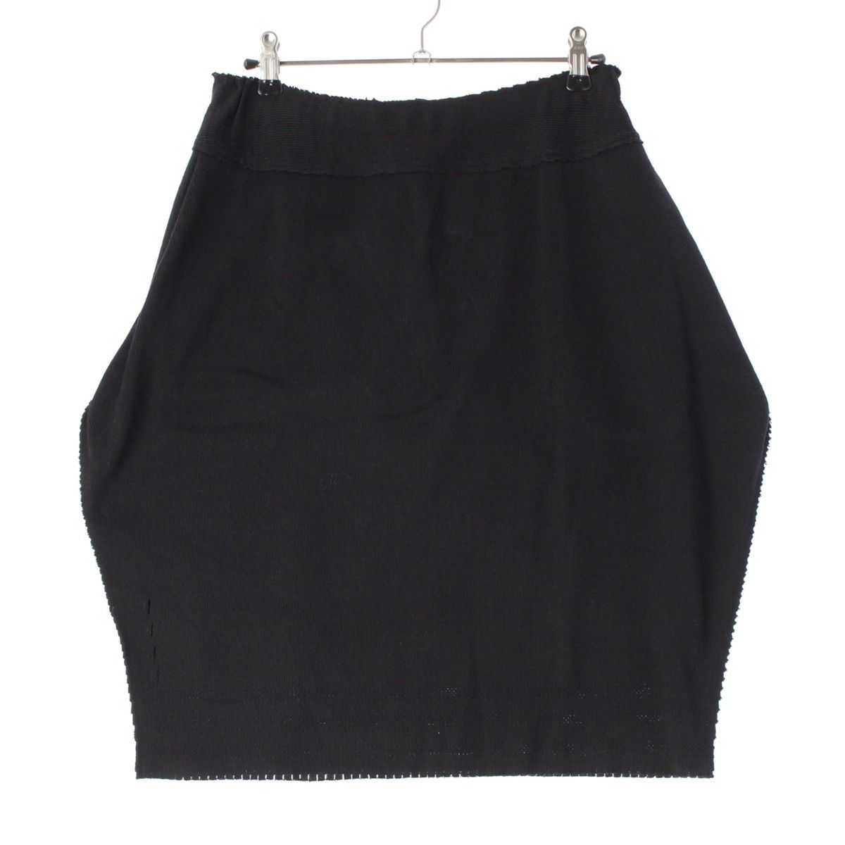 イッセイミヤケ 2012SS A-POC ABLE コットン ナイロン プリーツ変型 スカート IM21KG304 ブラック 2