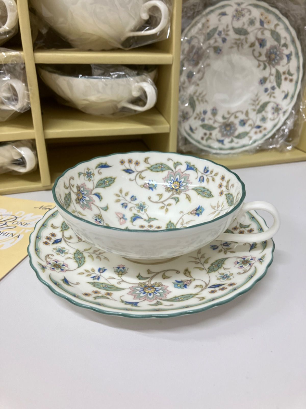 未使用】Noritake ノリタケ カリフパレス カップ&ソーサー 6客 - RM