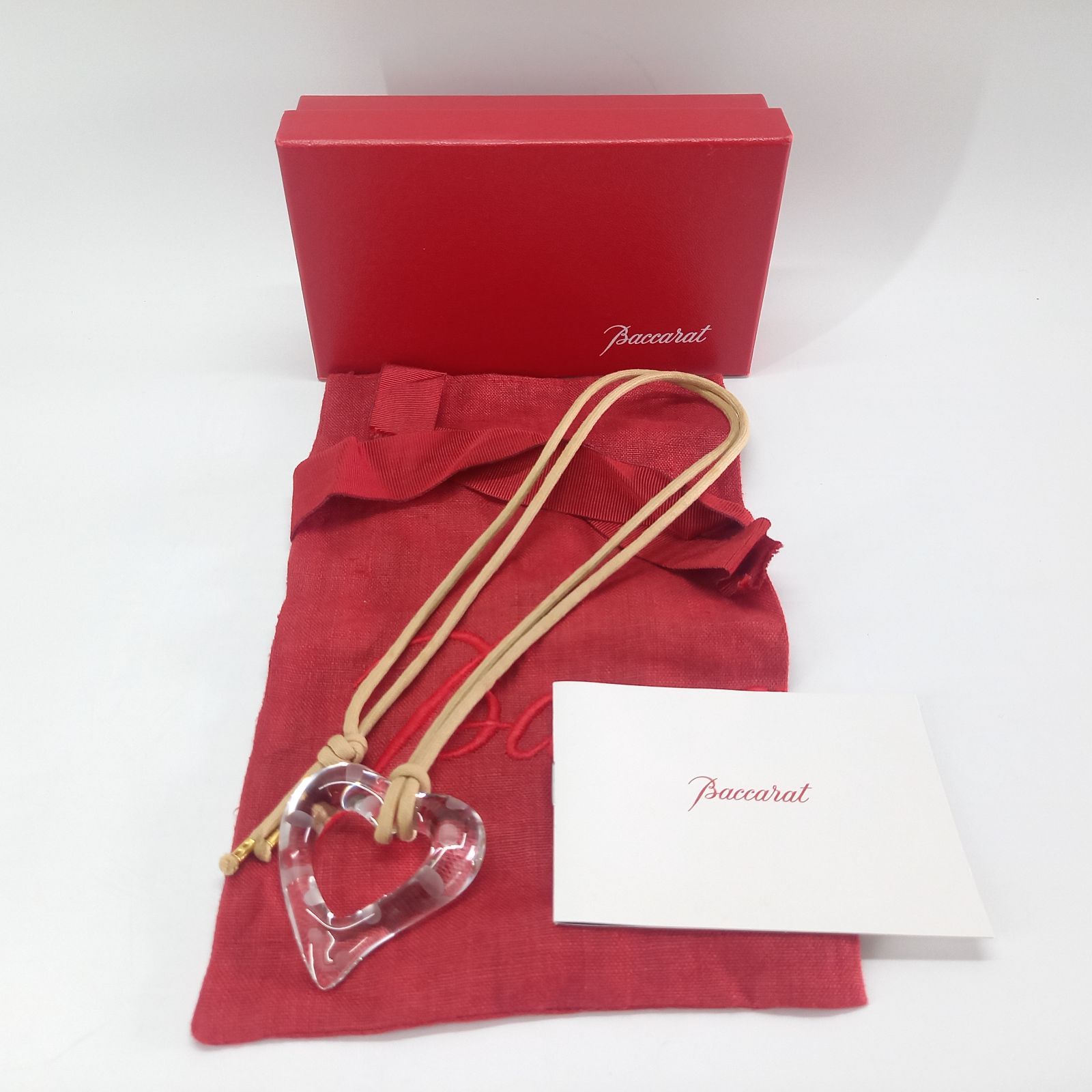 セール❗️Baccarat バカラ オープンハート ペンダント/ネックレス 楽天市場】バカラ ネックレス オープンハートの通販