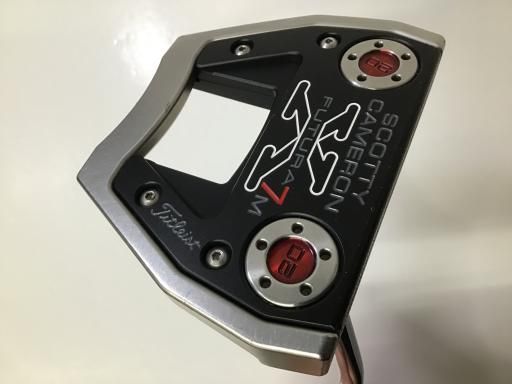 タイトリスト SCOTTY CAMERON FUTURA X7M 33インチ パター PT スチール フレックスその他 メンズ 男性用 右利き 右用 Cランク ゴルフクラブ