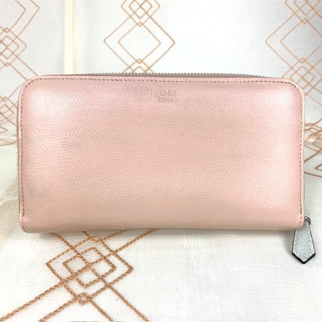 FENDI フェンディ 長財布 小銭入れ付き カードケース ミニ財布 バグス 