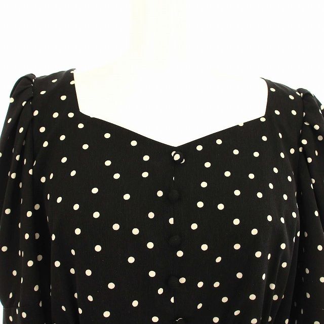 ジャスグリッティー JUSGLITTY 22SS ドット ワンピース 42167660