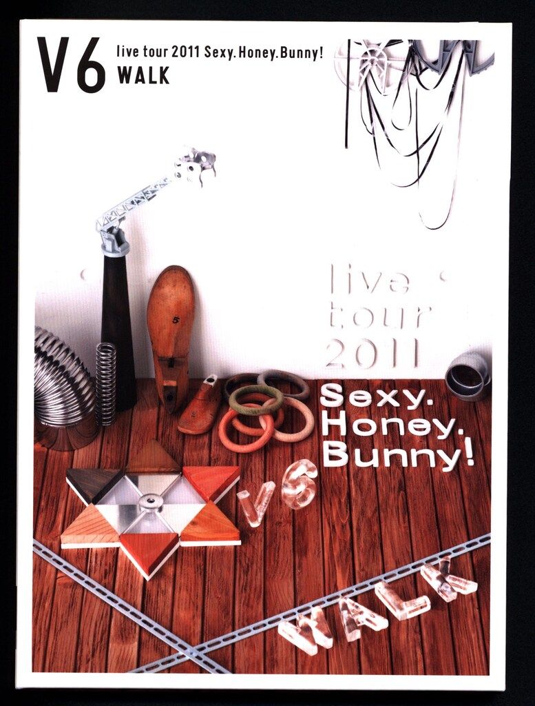 V6 Sexy.Honey.Bunny! 初回限定 WALK盤 中古】V6 live tour 2011 Sexy