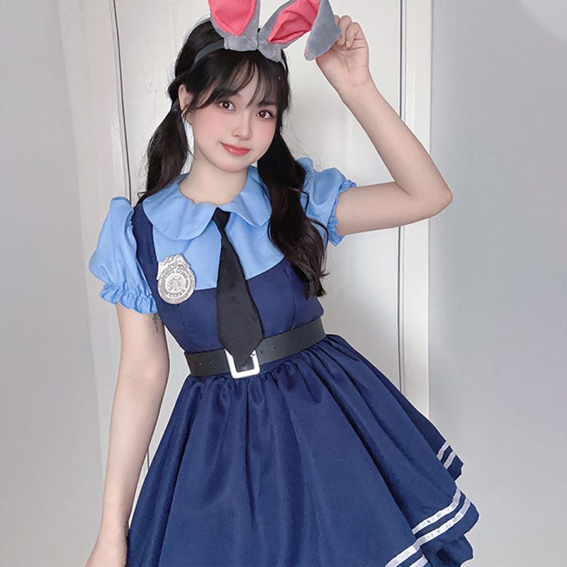 コスプレ 衣装 ロングドレス 新作ズートピア ジュディ・ニック