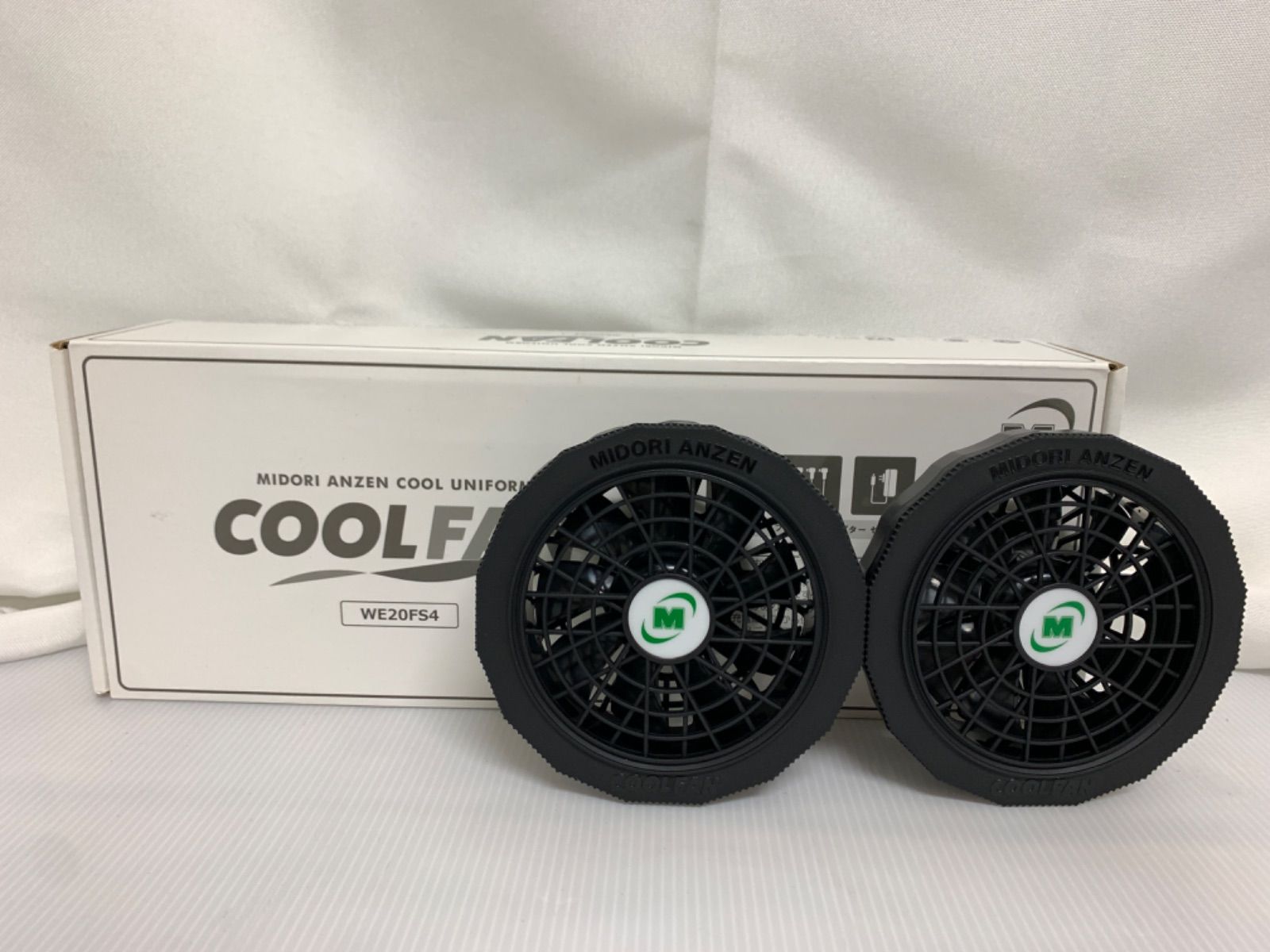 ミドリ安全 COOLFAN WE20FS4 MM0602-7 www.musicaiem.com.br