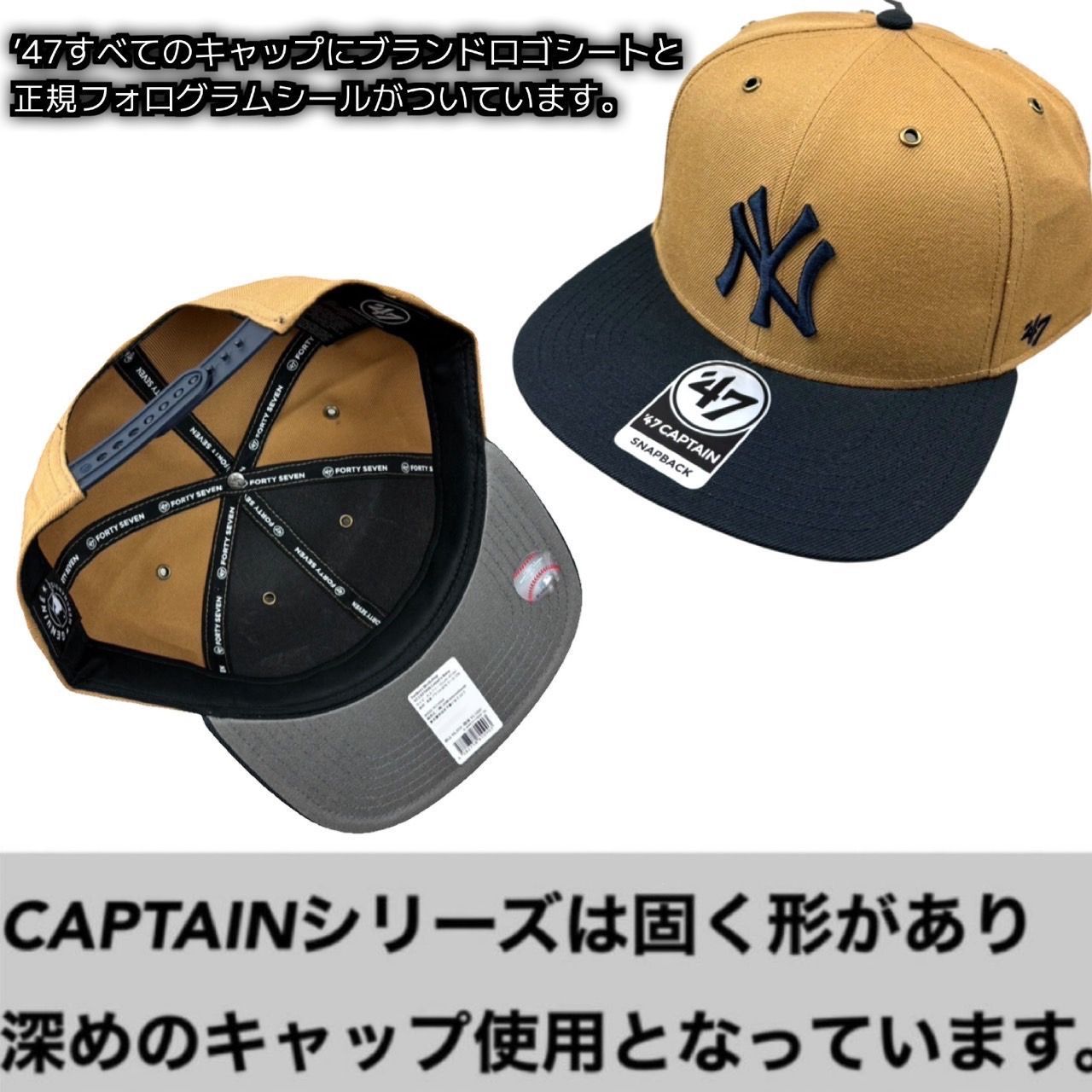 47BRAND キャップ 帽子 フォーティーセブン ブランド WRKSP12WBP