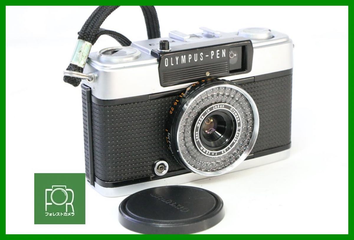 OLYMPUS-PEN EE-3 フィルムカメラ　赤ベロOK 完動品♢オリンパスペンOLYMPUS PEN EE-3♢快調赤ベロOK - メルカリ